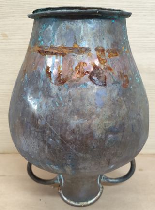 Antico brocca di rame - XIX secolo