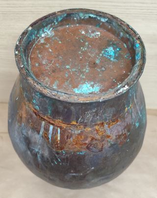 Antico brocca di rame - XIX secolo