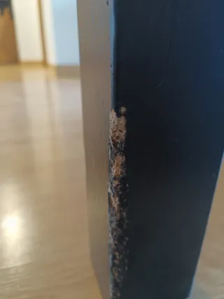 Mesa comedor Ikea madera oscura