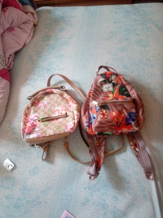 Lote 2 Mochilas Mujer Florales