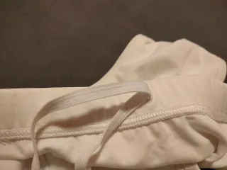 Bañador hombre color blanco ,forrado , talla M