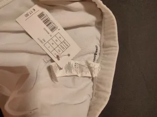 Bañador hombre color blanco ,forrado , talla M