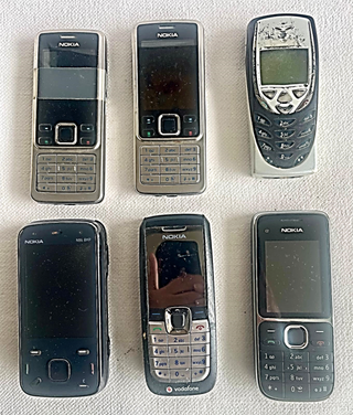 Lote 6 Teléfonos Móviles Nokia