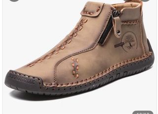 Botines de piel hechos a mano