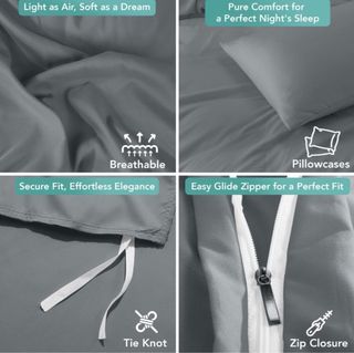 Funda nórdica gris tela. Totalmente nueva estrenar