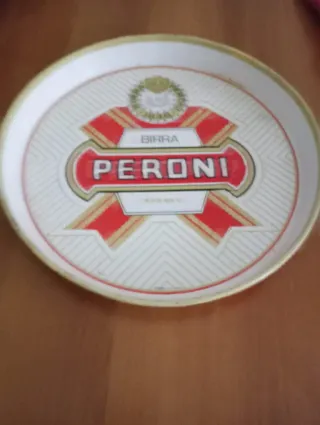 Vassoio Peroni Metallo