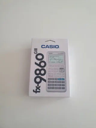 Calculadora Casio fx-9860GIII Nueva