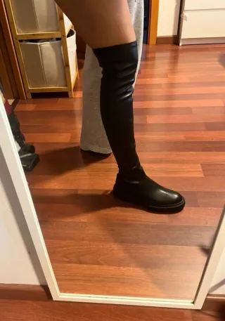 Botas altas negras
