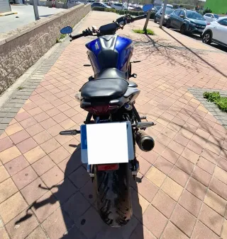Yamaha MT-07 Azul y Negra