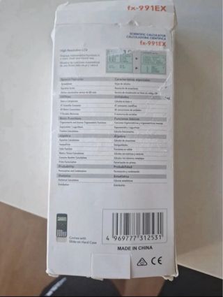 Calculadora Científica fx-991EX