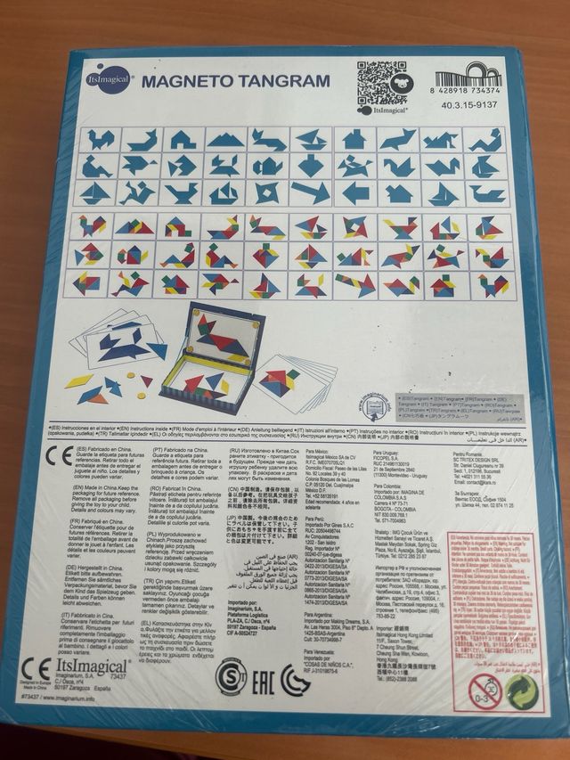 Magneto Tangram ItsImagical Nuevo Precintado