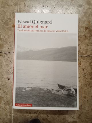 El amor y el mar.
