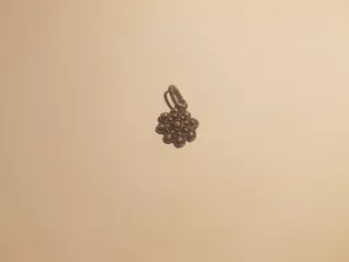 #1219 Colgante boton charro plata de ley 925