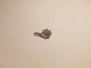 #1219 Colgante boton charro plata de ley 925