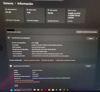 Portátil ASUS ROG Strix G531GT + Cargador Original