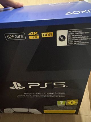 PS5 Digital Edition 1TB Sin Estrenar