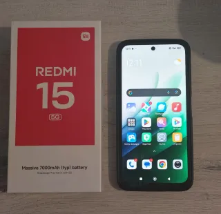 Xiaomi Redmi 15 5G 8/256GB + Funda