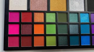 Paleta de sombras de ojos multicolor