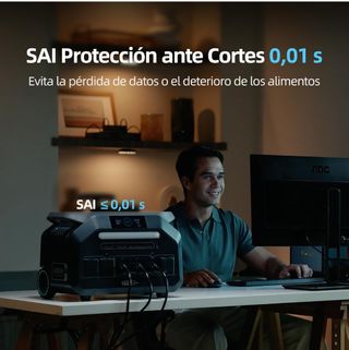 Estación de Energía Portátil 3200W A ESTRENAR