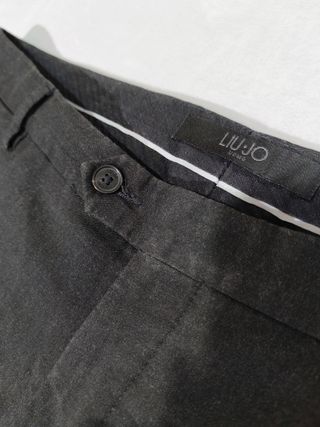 Pantaloni Liu Jo Lana Uomo Grigio Scuro IT 50