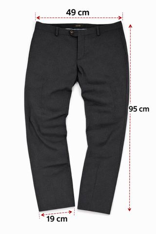 Pantaloni Liu Jo Lana Uomo Grigio Scuro IT 50