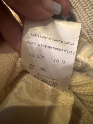 Maglione Moncler Originale Dolcevita Tg M