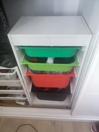 Cajonera Organizador madera cajones Plástico ikea