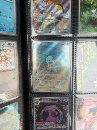 Carta Pokémon Squirtle 151, NM,