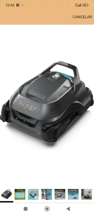 Aiper Seagull Plus Robot Limpiafondos Piscina