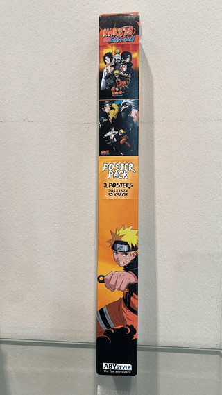 Pack 2 Pósters Naruto Shippuden ABYstyle 52x38 cm