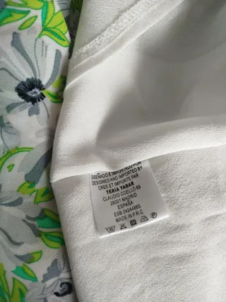 Vestido largo floral sin mangas