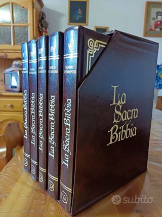 La Sacra Bibbia edizione Velar 1992