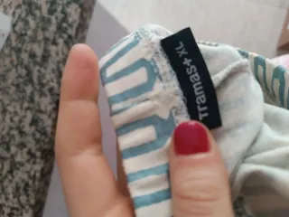 Pijama Tramas 100% Algodón Azul