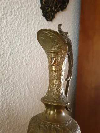 Jarrón Bronce Antiguo Artemisa