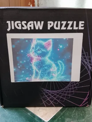 Puzzle Gatito Galáctico