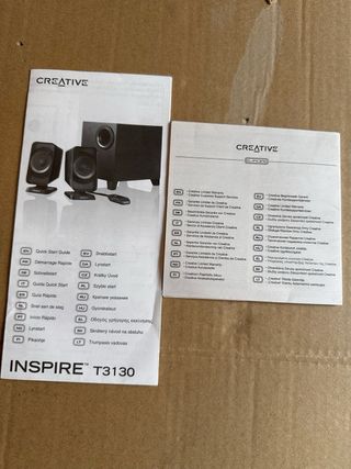 Altoparlanti Creative Inspire T-3130 + Subwoofer