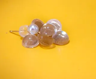 Pendientes perla y cristal