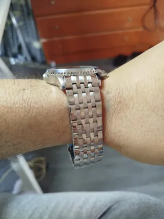 Reloj Poedagar Speedmaster Verde 43mm