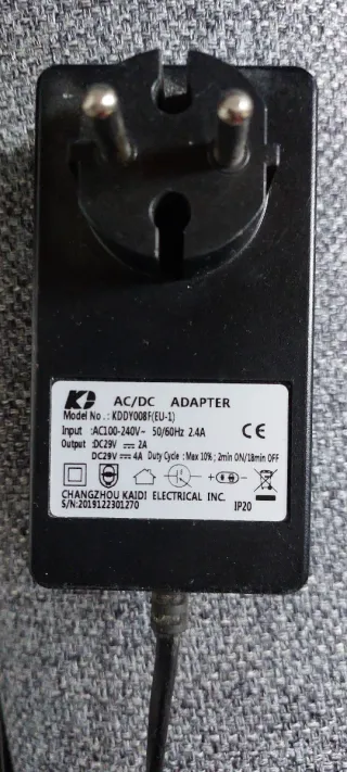 Sillón reclinable de tela