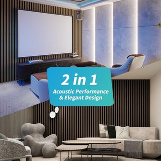 Paneles Acústicos Art3d Nogal Oscuro