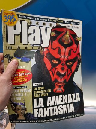 3 revistas PLAYMANIA nº 5, 9 y 10-REVISTA VIDEO JUEGOS