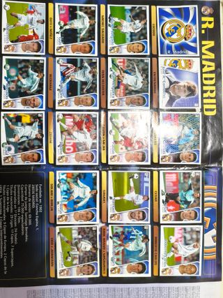 Álbum Cromos Liga Fútbol 2004/2005