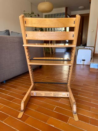 Silla de madera Stokke