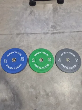Discos de gimnasio Bodytone 20 kg