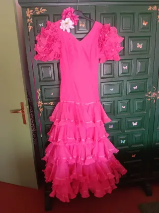 Traje Flamenca Niña Volantes 12-14