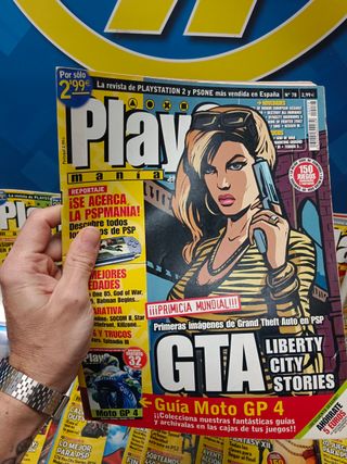 18 revistas PLAYMANIA numeros del 78 al 103- VIDEO JUEGOS
