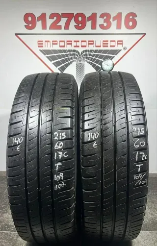 215 60 17C T MICHELIN RUEDA AL 90% VIDA UTIL