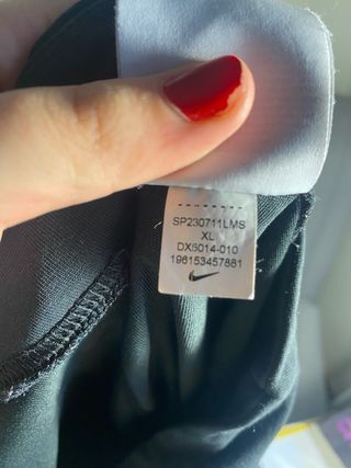 Mallas Nike Air Negras