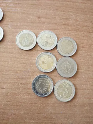 Lote monedas conmemorativas Euro