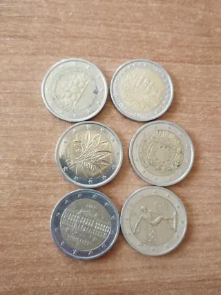 Lote monedas conmemorativas Euro